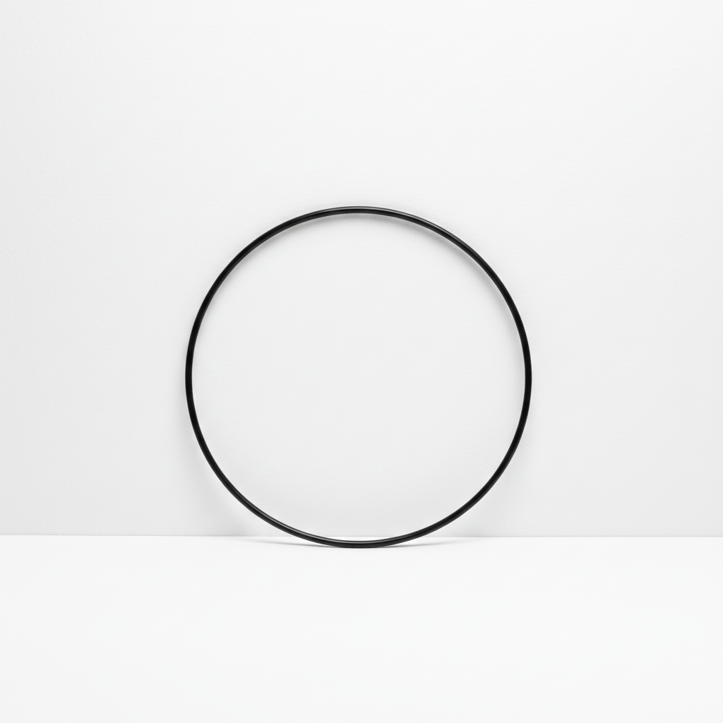 Kovový dekorační kruh 18 cm černý – základ pro moderní a elegantní dekorace